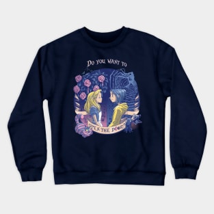 Coraline & Alice "Open the door" Crewneck Sweatshirt